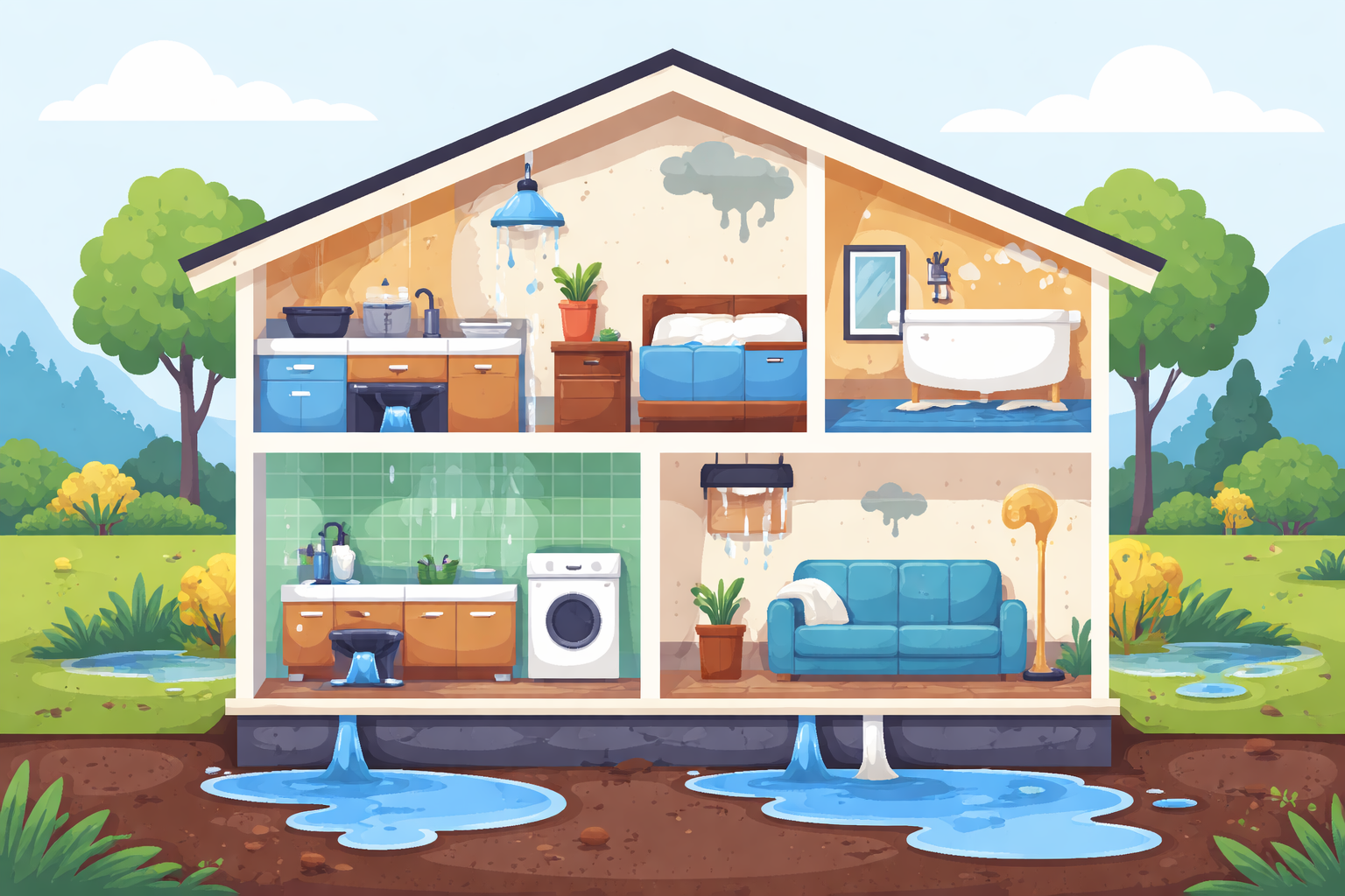 Is There a Hidden Water Leak? Key Signs to Watch For