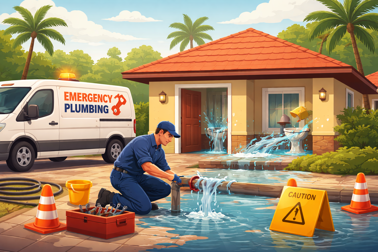When to Call an Emergency Plumber in South Florida