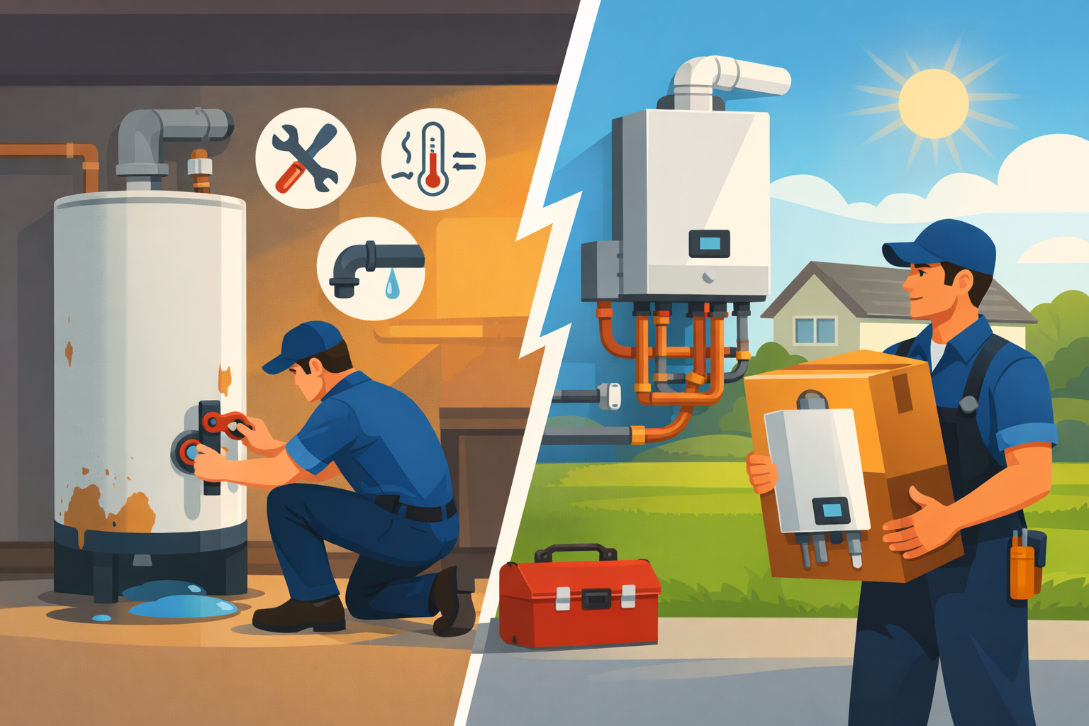 Repair or Replace Your Water Heater?