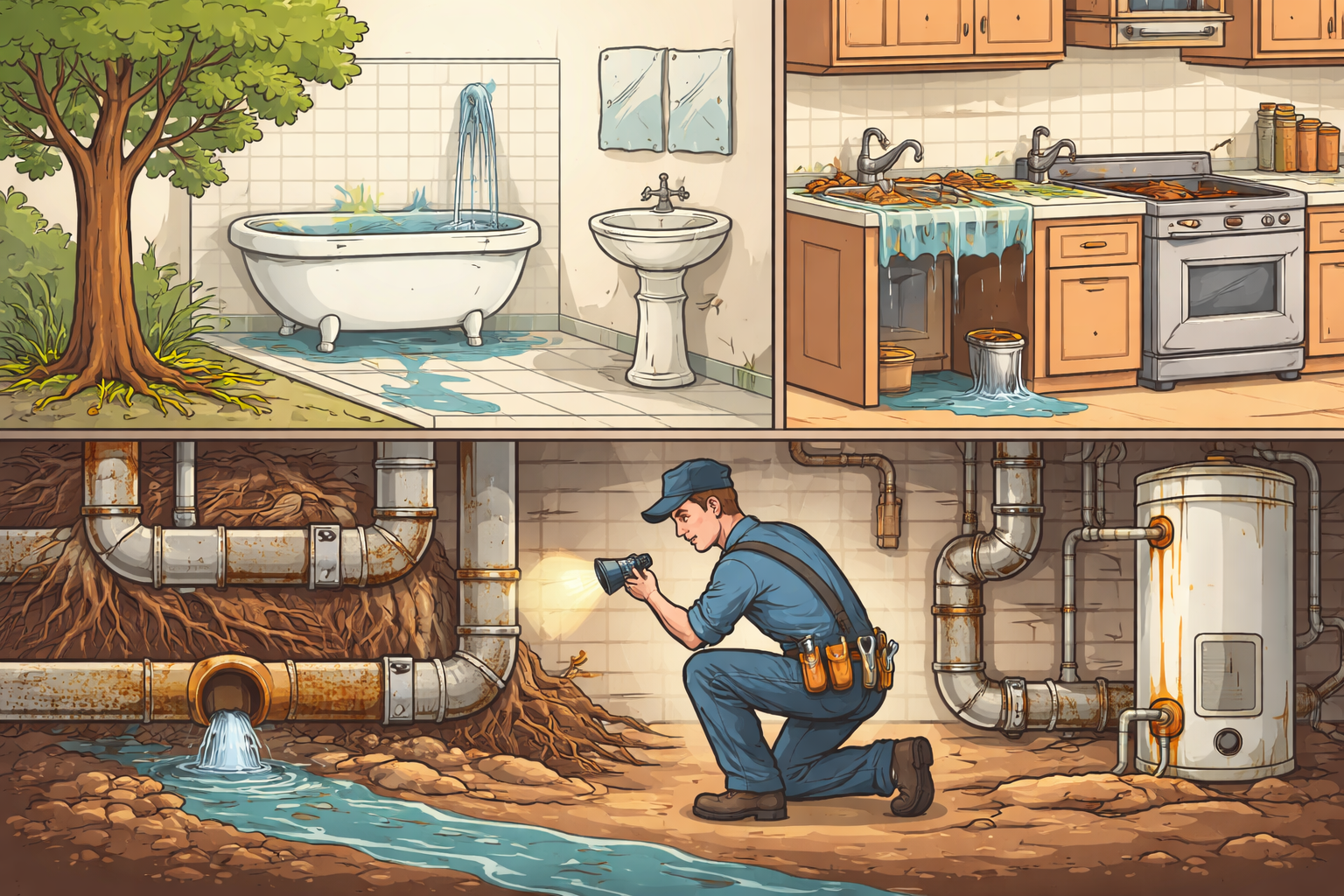 Common Plumbing Problems in Older Homes Explained