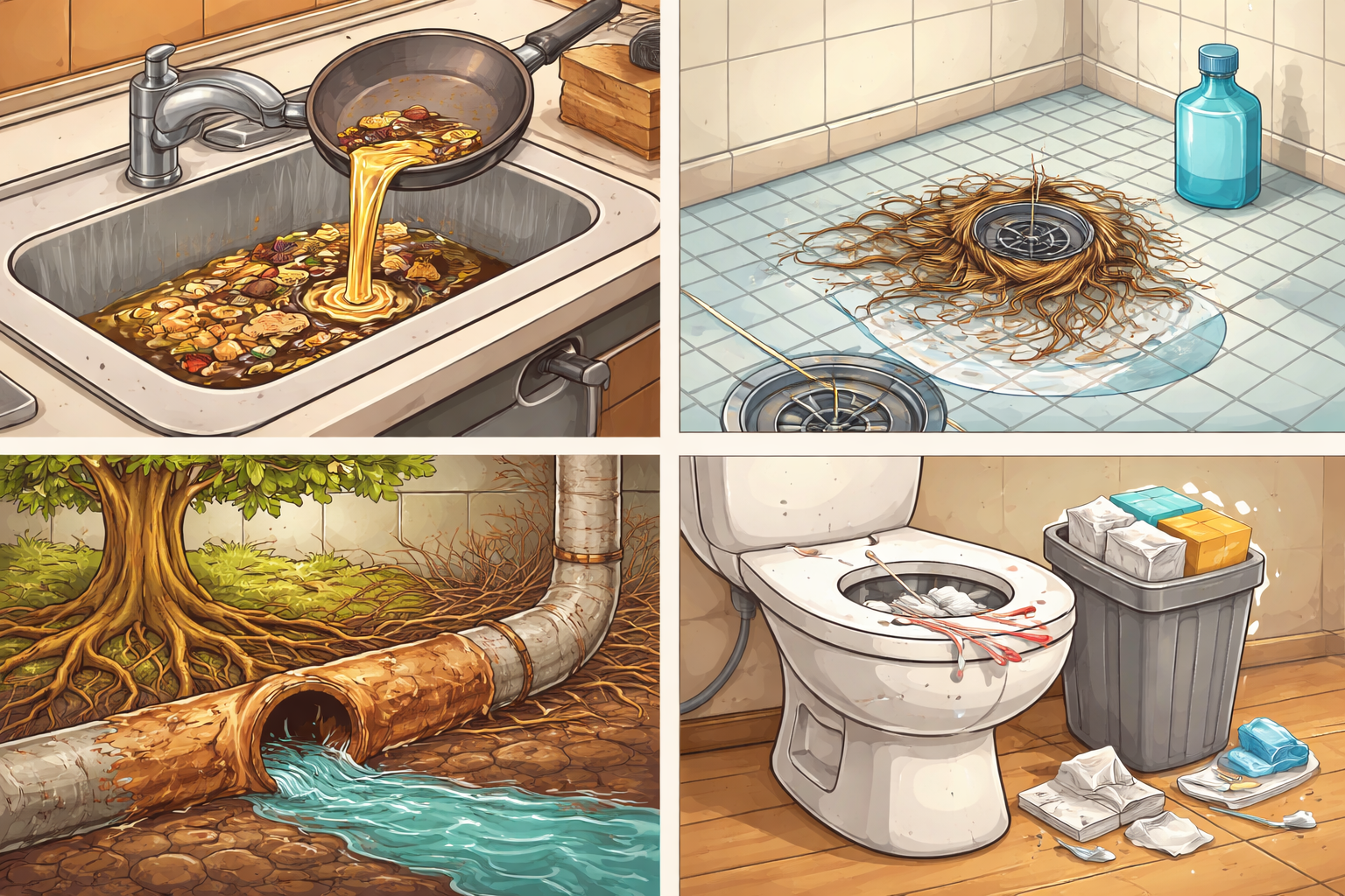 Top Causes of Clogged Drains and How to Prevent Them