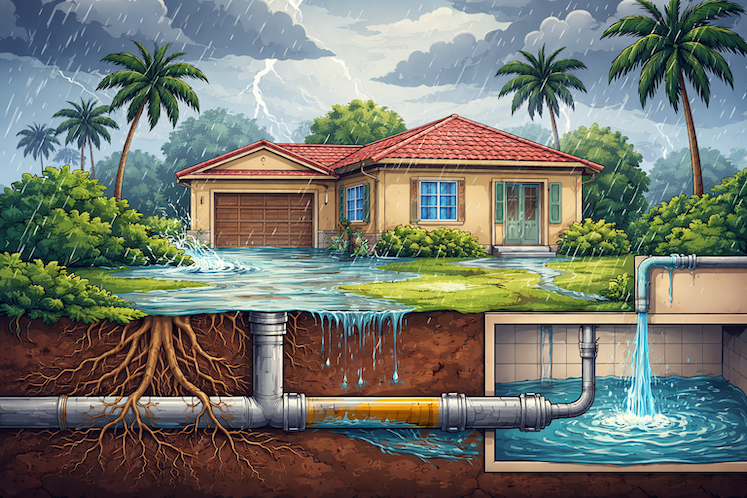 How Heavy Rain Impacts Your Sewer System in South Florida