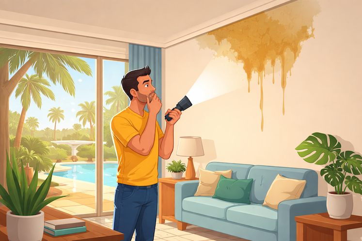 Water Stains on Walls? Miami Homeowner Action Plan