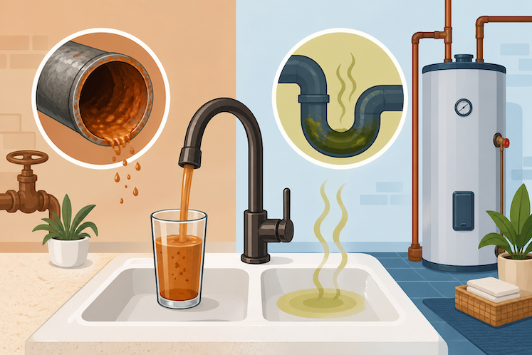 Why Your Water Smells Like Rust or Sulfur at Home