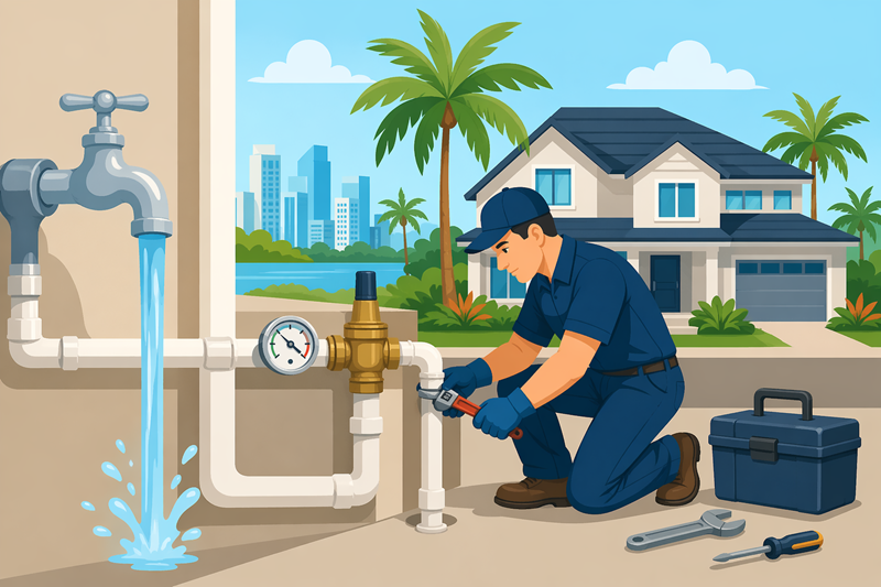 low water pressure South Florida