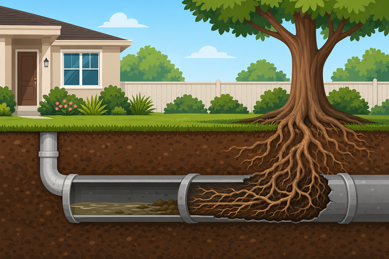 Tree Root Intrusion