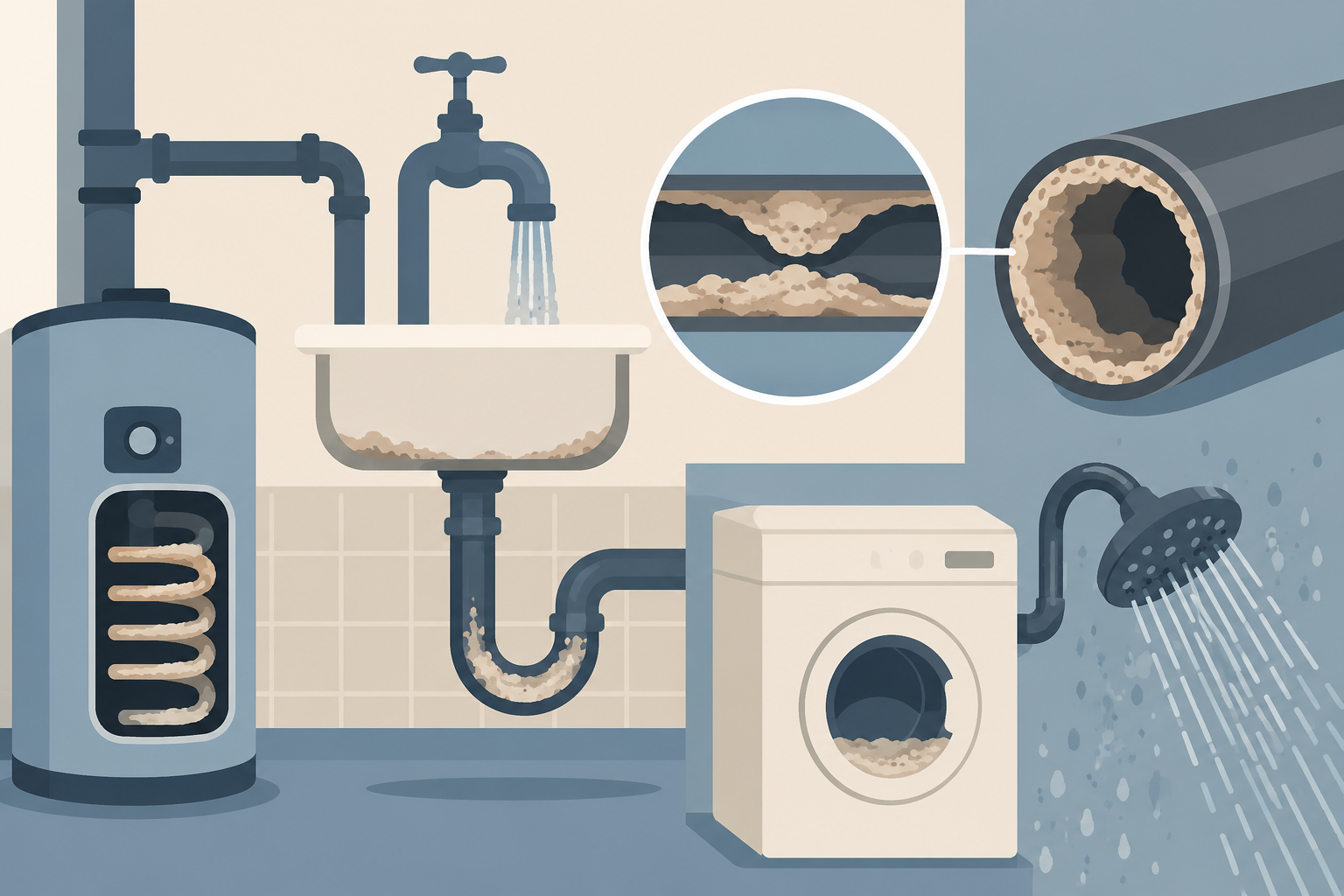 How Hard Water Affects Your Plumbing?