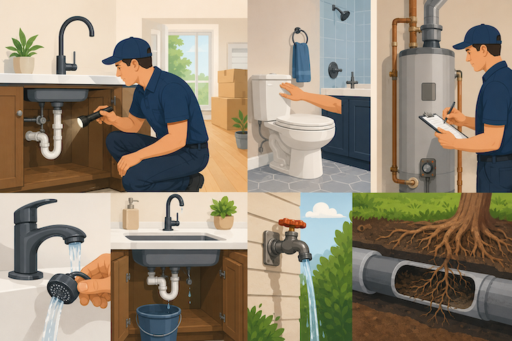 Plumbing Problems to Check After Moving Into a Home
