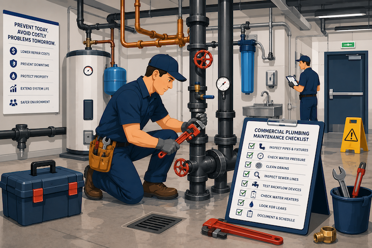 Smart Commercial Plumbing Maintenance Tips for Businesses