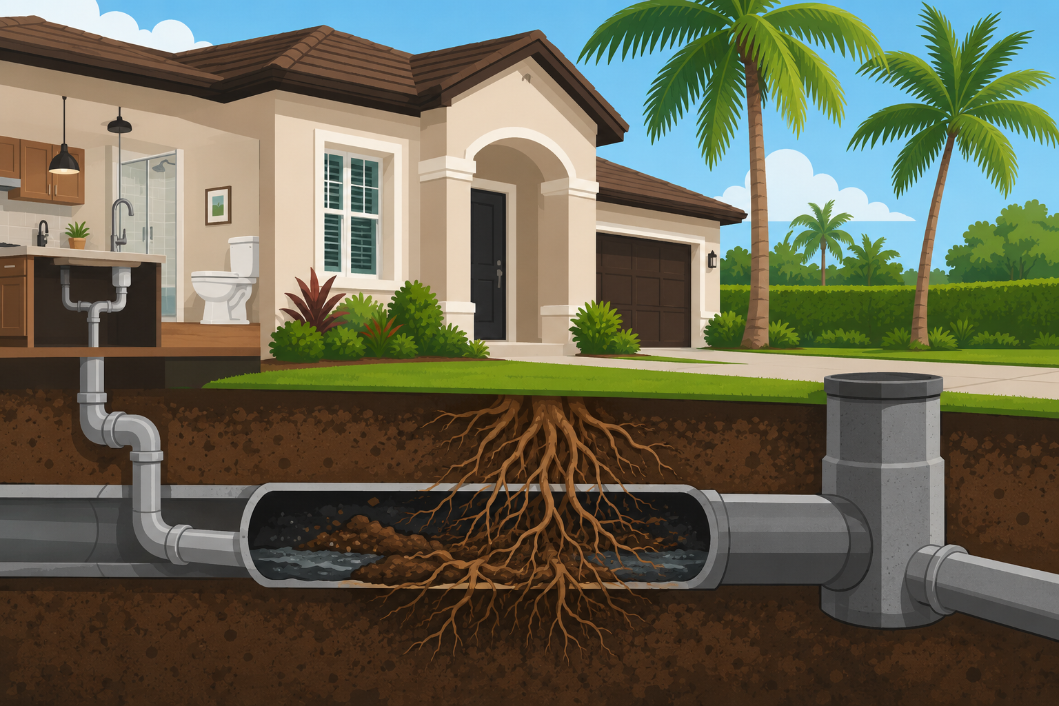 clogged drains Kendall FL