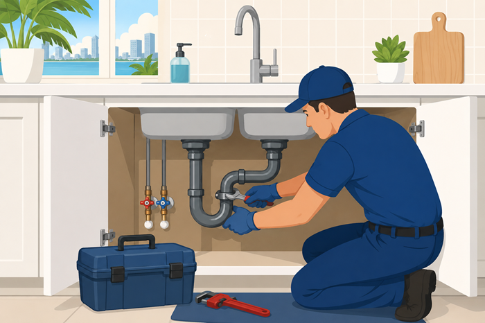 sink pipe leaking